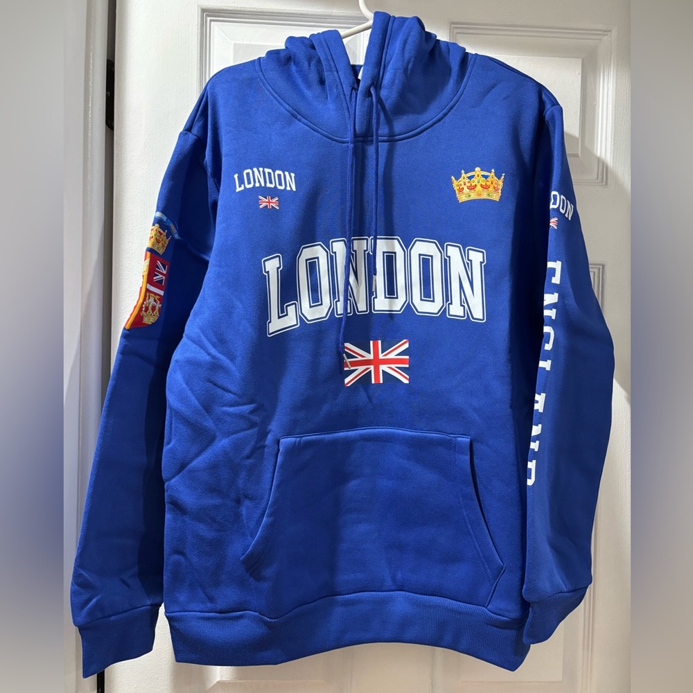 Royal Blue London hoodie